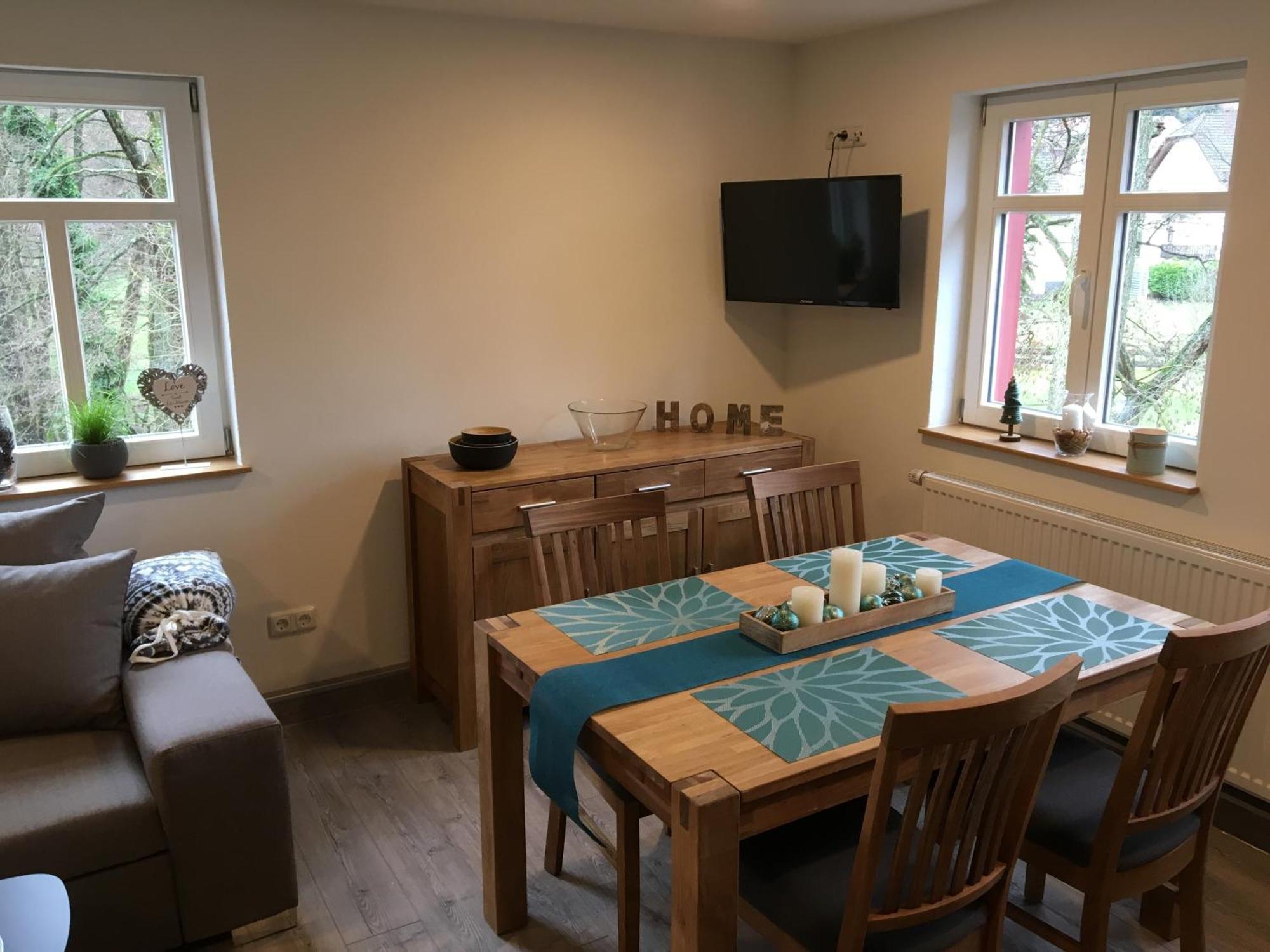 Ferienwohnung Tiererlebnishof Obermuehle Biebergemund Exterior foto